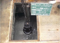 産業用水中ポンプのオーバーホール：ポンプの取付完了
